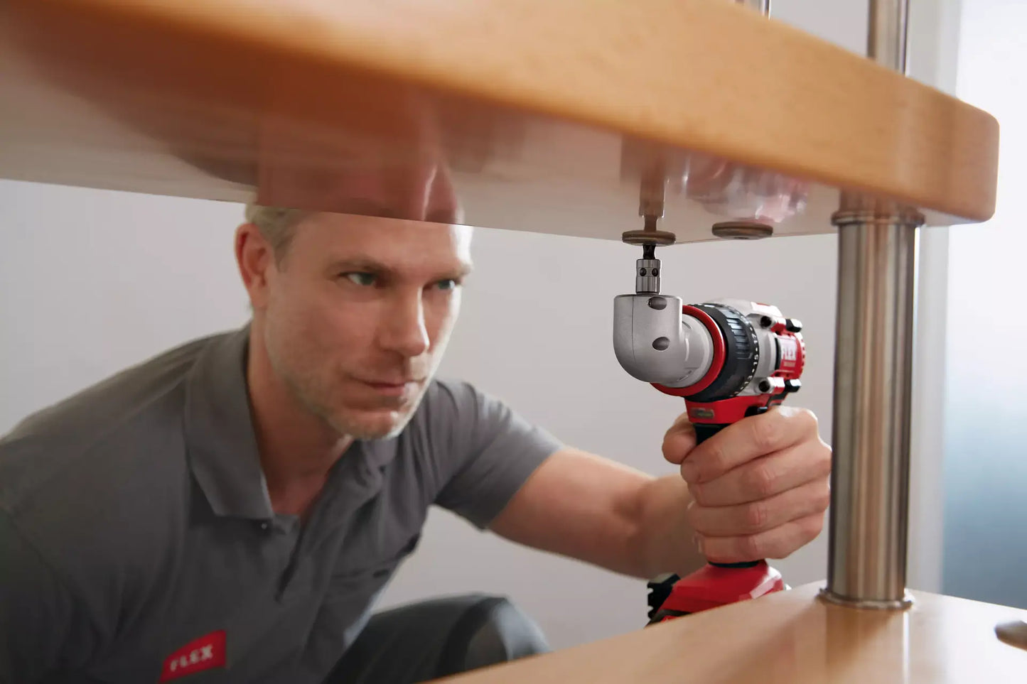 Tramano avvitatore a percussione 2 velocità a batteria 18 V Flex PD 2G 18.0-EC