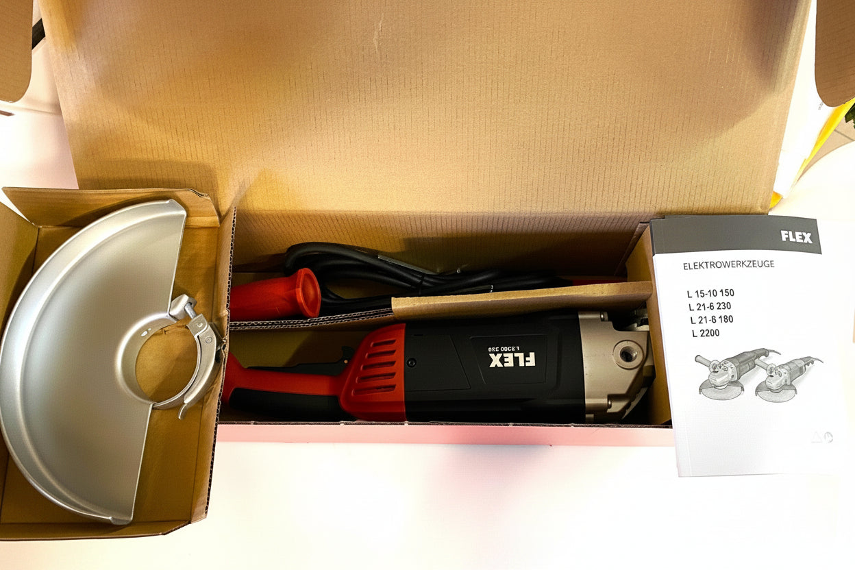 Smerigliatrice angolare Flex L 2200 230 — Flessibile da taglio 2200W disco 230mm