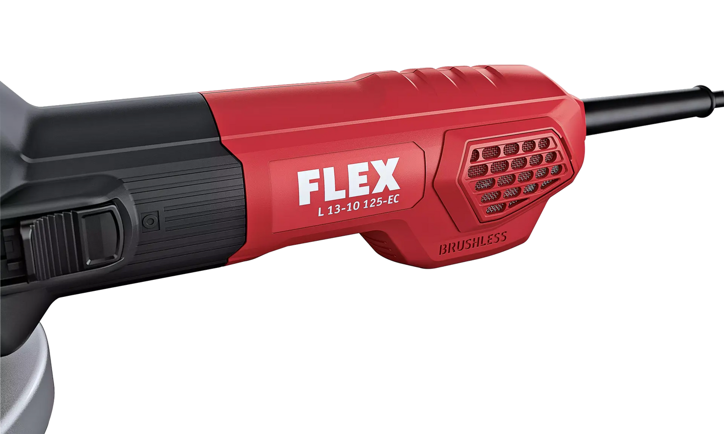 Smerigliatrice angolare Flex da 1300 Watt con motore brushless 125 mm