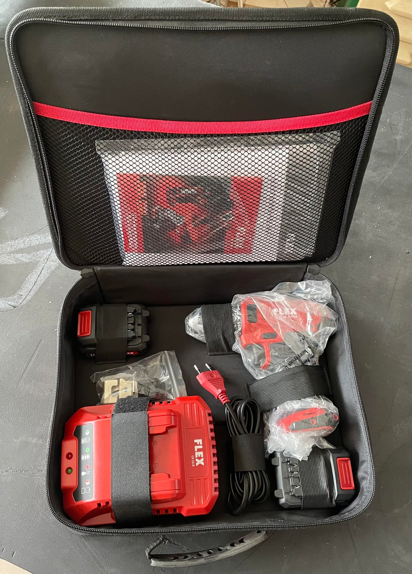 KIT FLEX TRAPANO AVVITATORE a batteria, DD 2G 10.8-LD