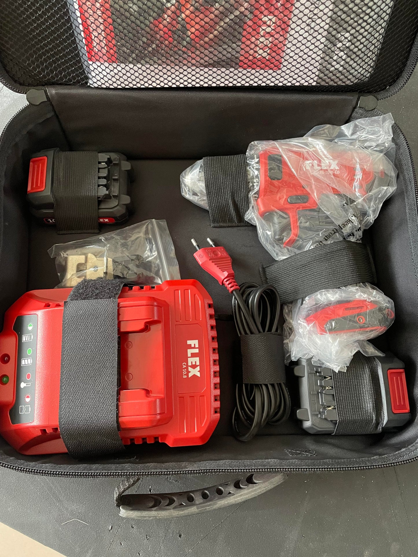 KIT FLEX TRAPANO AVVITATORE a batteria, DD 2G 10.8-LD