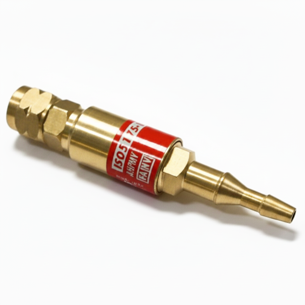 Valvole Antiritornofiamma e Giunti Rapidi per Gas Tecnici