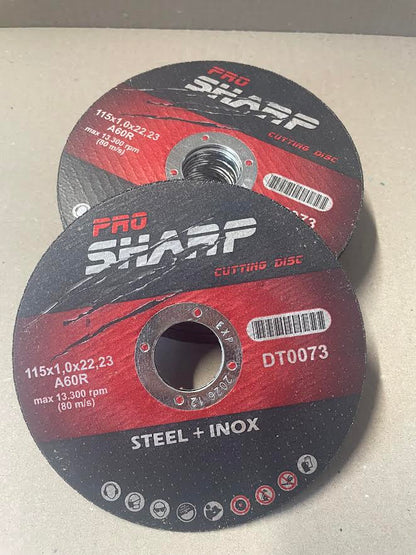 dischi da taglio 115x1.0 PRO SHARP (scatola da 50 pz.)