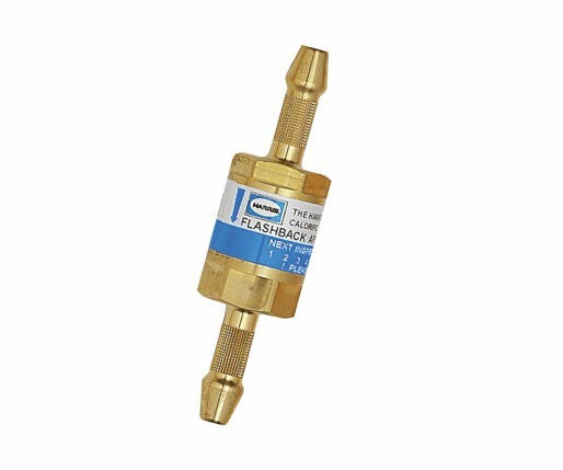 Valvola anti-ritorno Harris tubo-tubo d.6mm Ossigeno e Gas combustibile