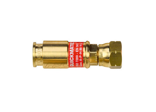 Giunto rapido femmina per impugnatura QUICKMATIC 2 LINCOLN per GAS
