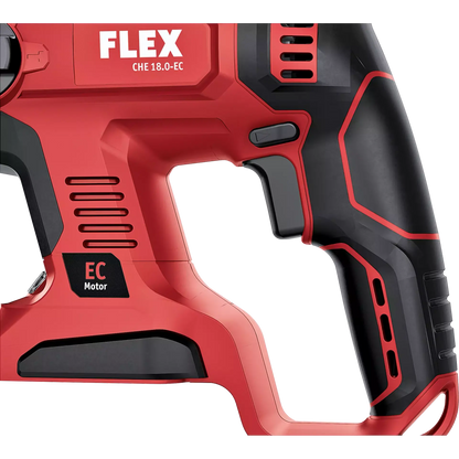 Martello tassellatore SDS-plus combinato a batteria 18 V. Flex CHE 18.0-EC
