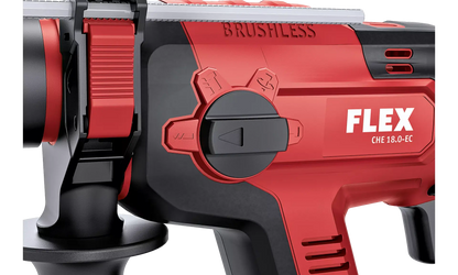 Martello tassellatore SDS-plus combinato a batteria 18 V. Flex CHE 18.0-EC