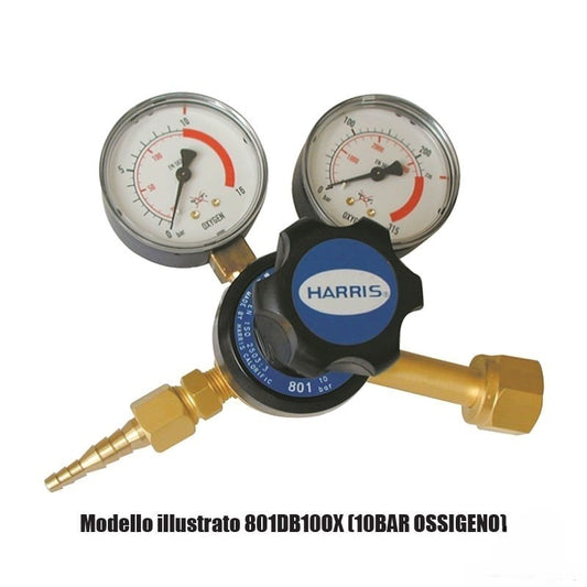 RIDUTTORE DI PRESSIONE MONOSTADIO PER IDROGENO HARRIS (Mod. 801)