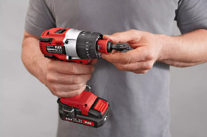 Tramano avvitatore a percussione 2 velocità a batteria 18 V Flex PD 2G 18.0-EC