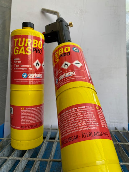 KIT SALDOBRASATURA RAPIDO, 1 CANNELLO PIEZOELETTRICO E 2 BOMBOLE DA 400 gr