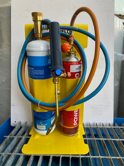 Kit Saldatura e Brasatura Oxyturbo | Bombole Usa e Getta | Impianto Autogeno Compatto
