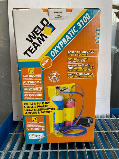 Kit Saldatura e Brasatura Oxyturbo | Bombole Usa e Getta | Impianto Autogeno Compatto