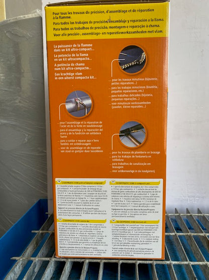 Kit Saldatura e Brasatura Oxyturbo | Bombole Usa e Getta | Impianto Autogeno Compatto
