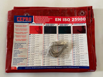Tenda Protettiva per saldatura 140x160 cm EN ISO 25980