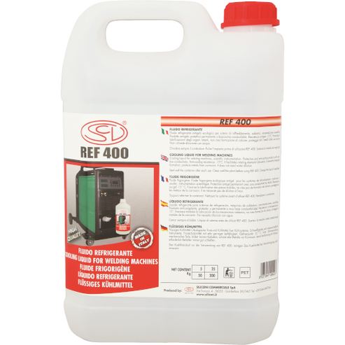 Fluido Refrigerante Antigelo REF 400 | Per Saldatrici MIG TIG | -20°C ...