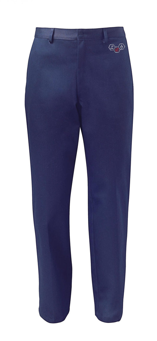 PANTALONE DA LAVORO WELDING MARTE SIGGI, COLORE BLU,  per la protezione contro il calore e la fiamma