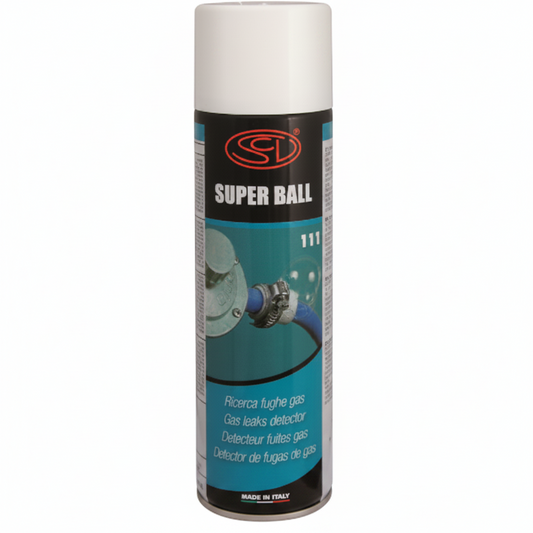 Cercafughe Spray SUPER BALL 500ml | Trova Perdite Gas e Aria in Pressione