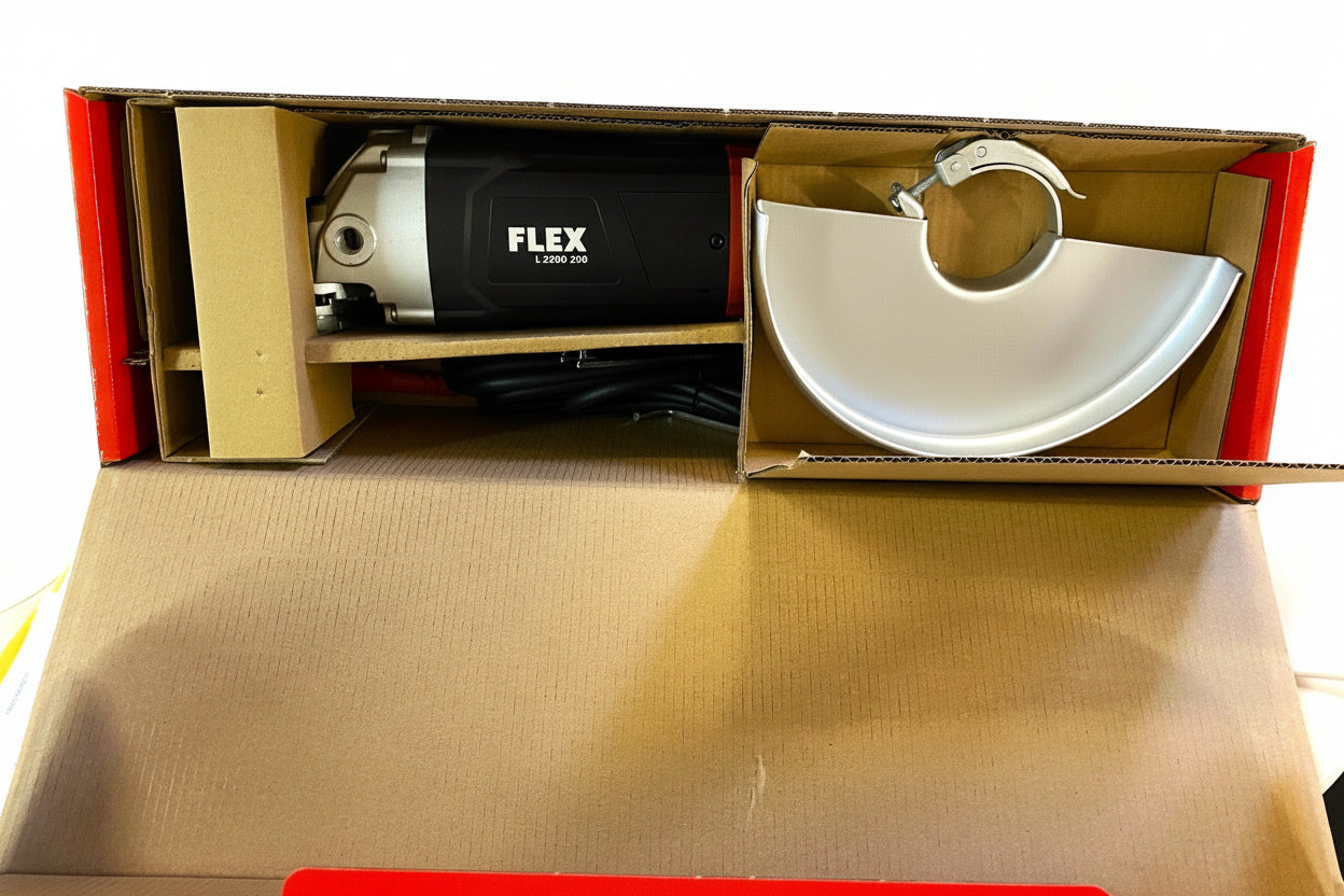 Smerigliatrice angolare Flex L 2200 230 — Flessibile da taglio 2200W disco 230mm
