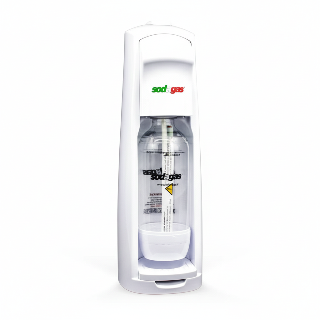 Gasatore acqua domestico Sodagas | acqua frizzante a casa quando vuoi