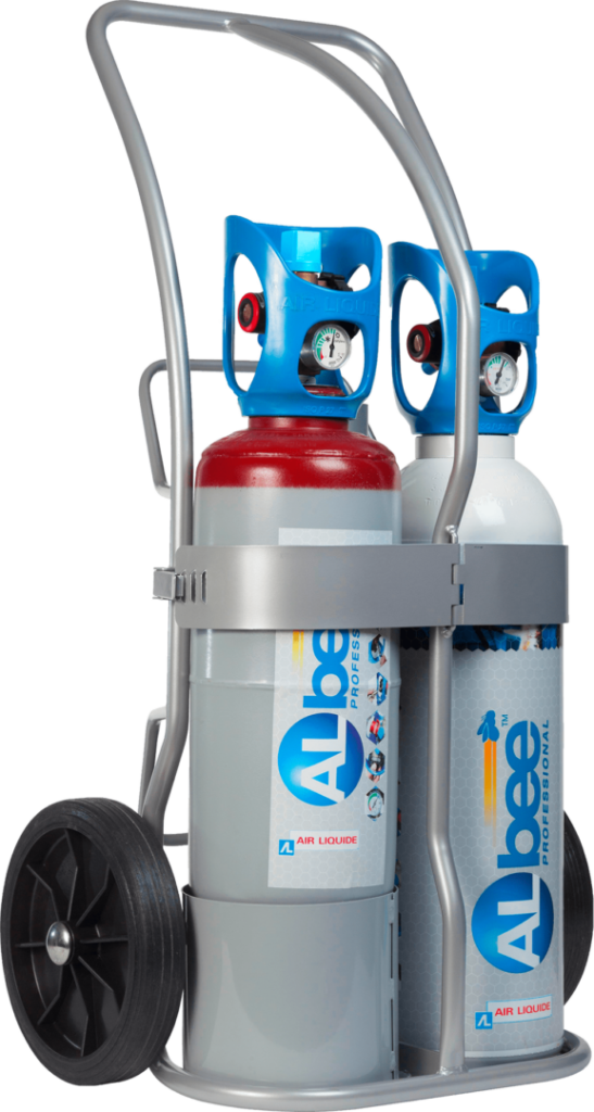 AIR LIQUIDE – ALbee KIT FLAME O2+ACETILENE Professionale