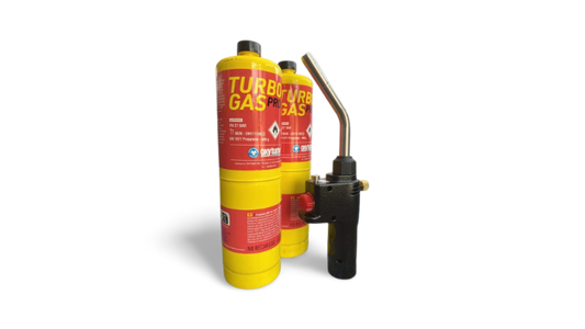 KIT SALDOBRASATURA RAPIDO, 1 CANNELLO PIEZOELETTRICO E 2 BOMBOLE DA 400 gr