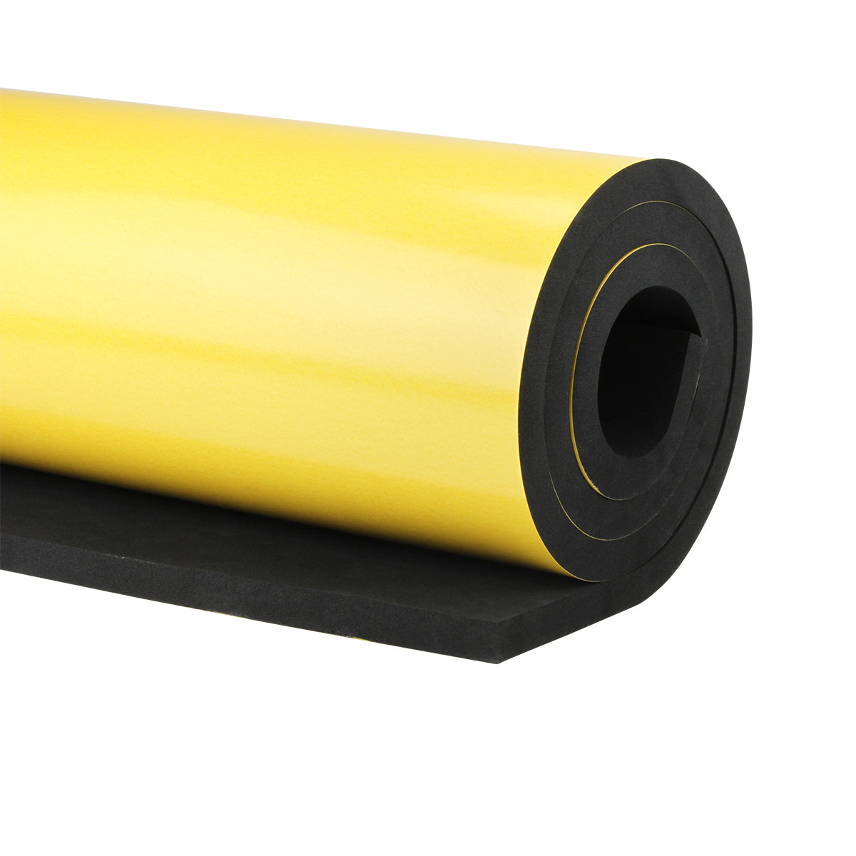 GOMMA ESPANSA EPDM IN ROTOLO O LASTRA CON UN LATO ADESIVO