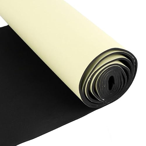 GOMMA ESPANSA EPDM IN ROTOLO O LASTRA CON UN LATO ADESIVO