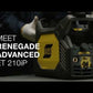 Saldatrice Inverter ESAB Renegade ET 210iP completa di Torcia TIG SR-B