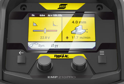 Saldatrice ESAB ROGUE EMP 210 PRO Inverter Multi-processo