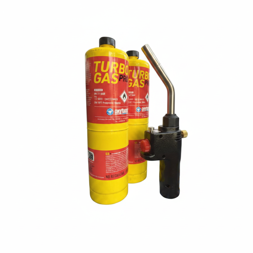Kit Saldobrasatura Rapido MAP/PRO | Cannello Piezoelettrico + 2 Bombole 400g, amec fonte alto, treviso