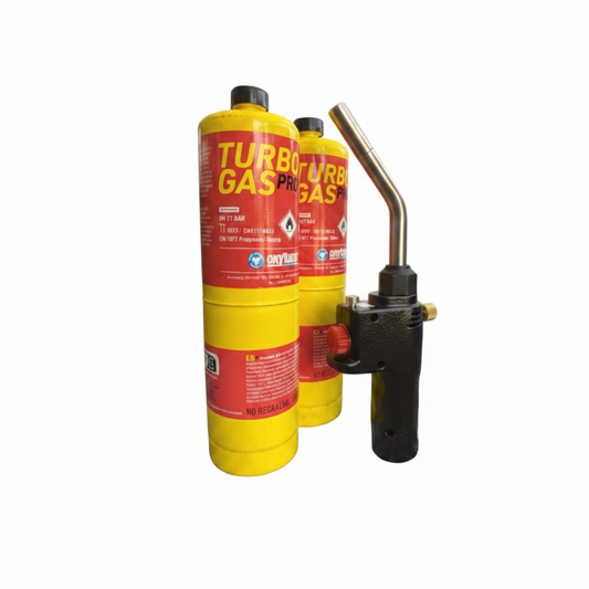 Kit Saldobrasatura Rapido MAP/PRO | Cannello Piezoelettrico + 2 Bombole 400g, amec fonte alto, treviso
