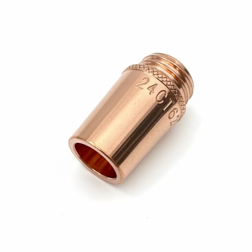 Ugello Gas Conico Diametro 19 mm a Vite 24 CT per Torcia TWECO 4/5 (Passo Grosso)