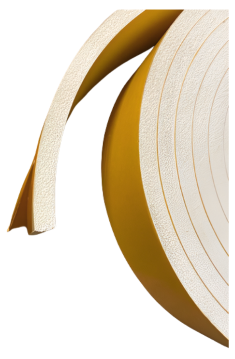 Silicone Espanso FDA, per ambiente alimentare, bianco, adesivo.