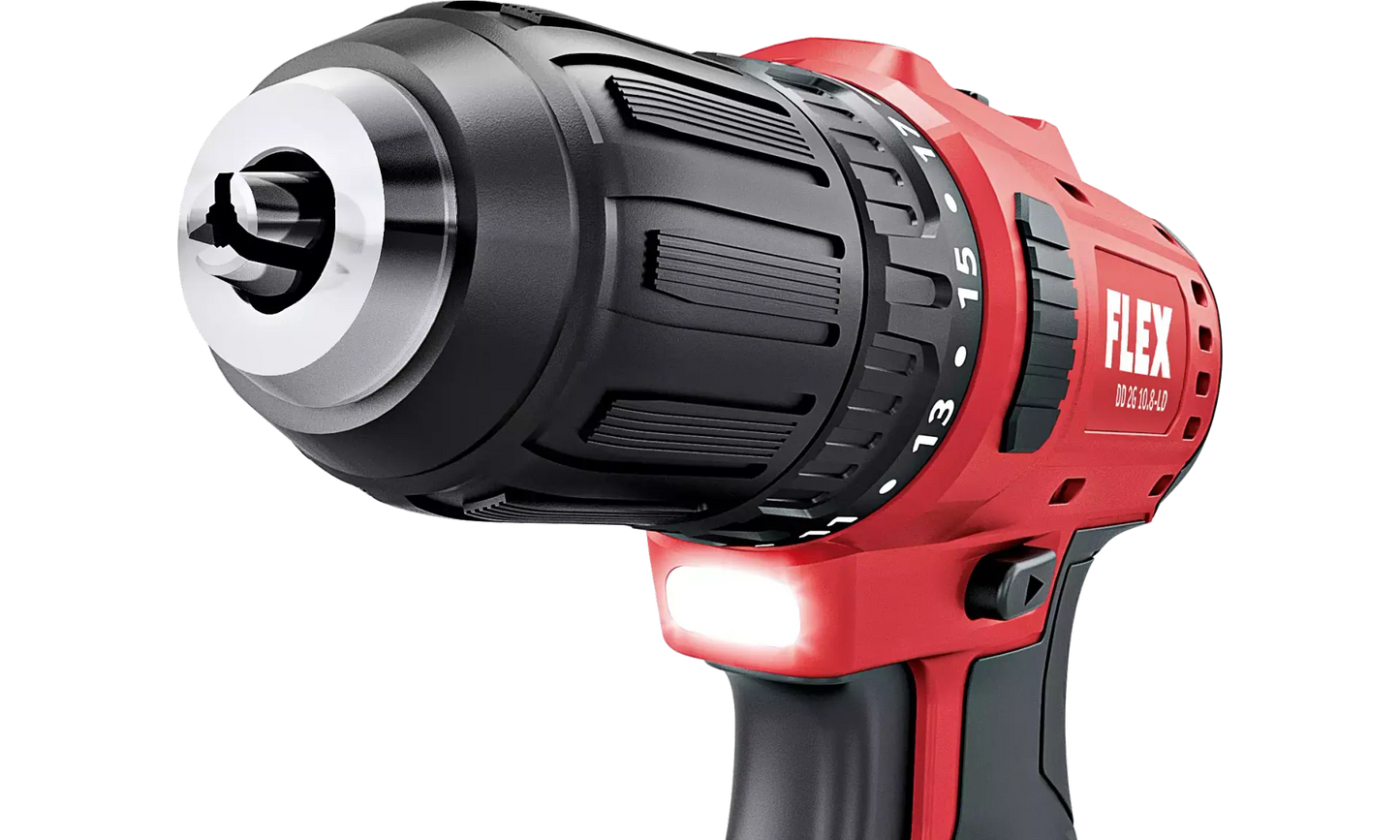 KIT FLEX TRAPANO AVVITATORE a batteria, DD 2G 10.8-LD