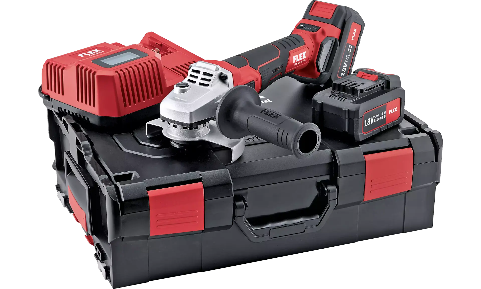 KIT smerigliatrice angolare a batteria LB 125 18.0-EC/5.0 set