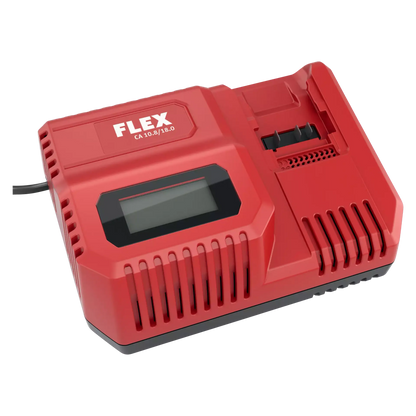 Set carica batterie Flex CA 10.8/18.0 + 2 batterie 18V 5,0Ah