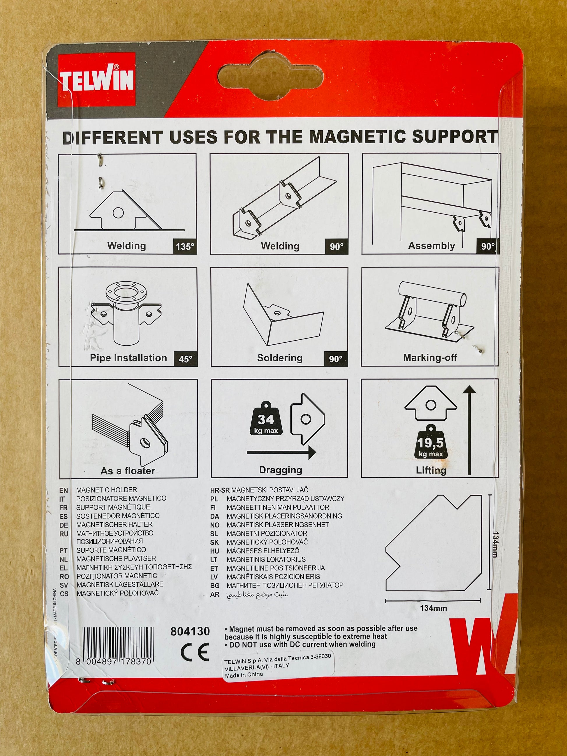 Posizionatore magnetico Supporto Saldatura squadra magnetica saldatori –