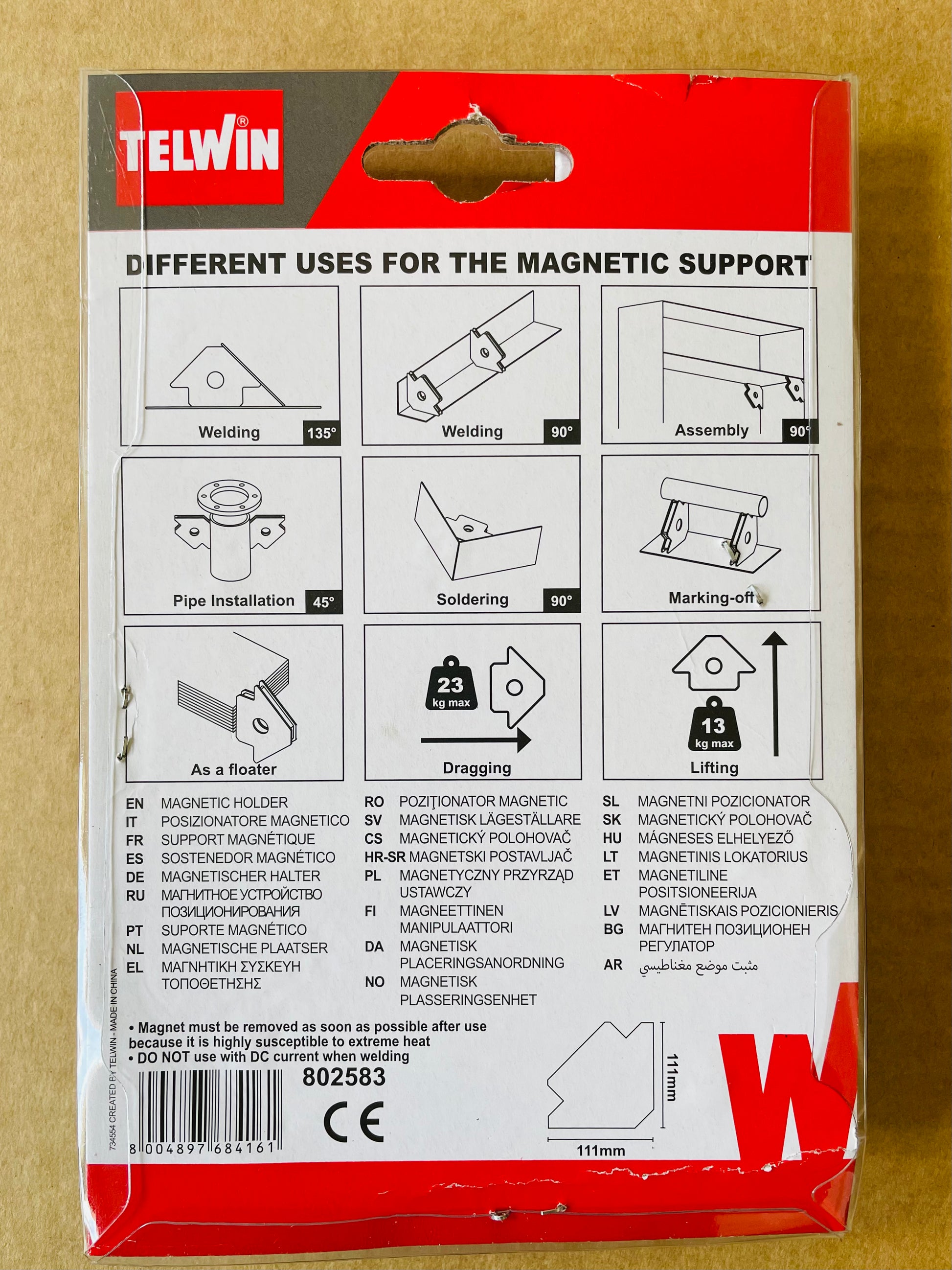 Posizionatore magnetico Supporto Saldatura squadra magnetica saldatori –