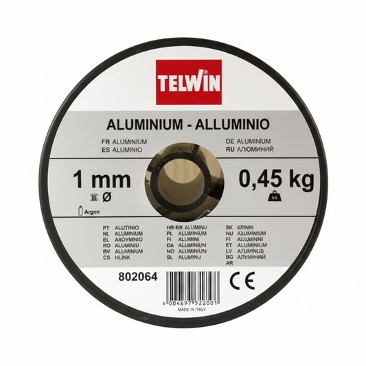 Rocchetto Filo Saldatura Alluminio AL Mg 5% | Ø 1,0 mm | 0,45 kg