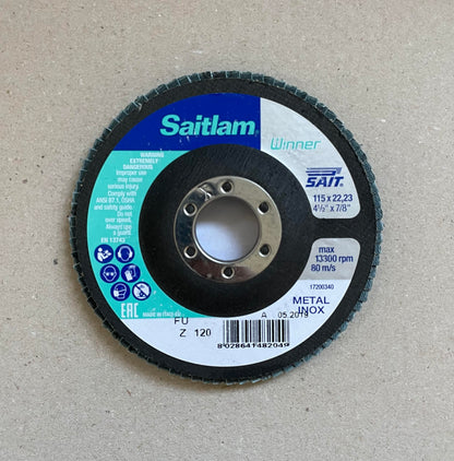 DISCHI lamellari per INOX, SAITLAM, (10 pz) tutte le misure